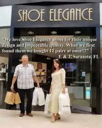 testimonials about shoes purchased at shoe elegance